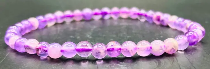 Bracelet Améthyste 4mm