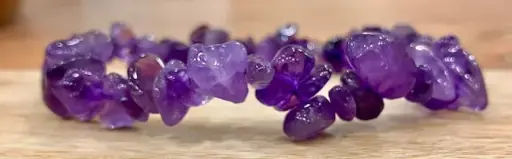Bracelet Améthyste du Brésil Baroque