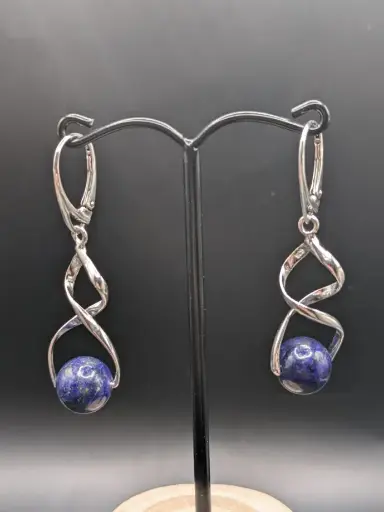 Boucles d'oreilles Lapis Lazuli