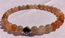 Bracelet Pierre de Lune Rose