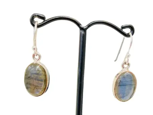 Boucles d'oreilles Labradorite