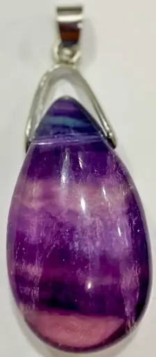 Pendentif Fluorine Multicolore