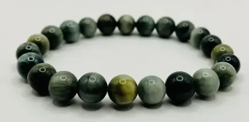 Bracelet Tourmaline Œil de chat 8mm