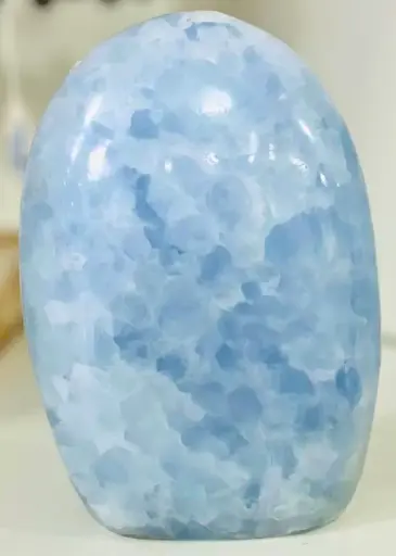 Forme libre Calcite Bleue