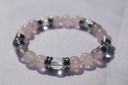 Bracelet Quartz rose - Cristal de roche