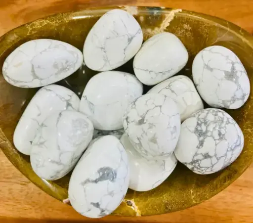 Pierres roulées Howlite