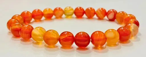 Bracelet Agate Bandée 8mm