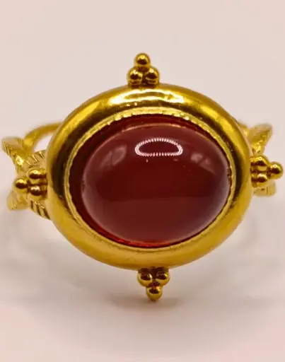 Bague Cornaline