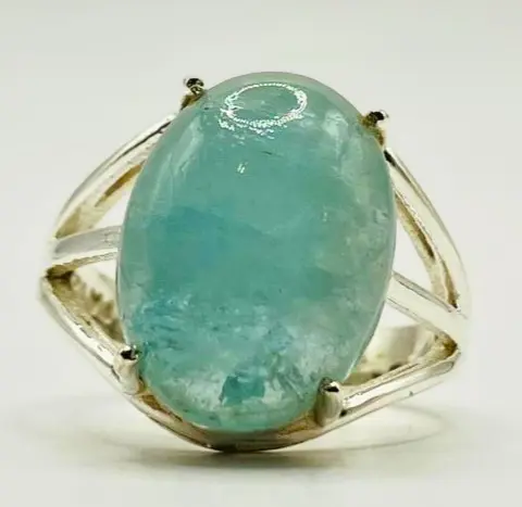 Bague Aigue-Marine en Argent 925