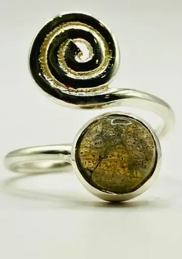 Bague Labradorite en Argent 925