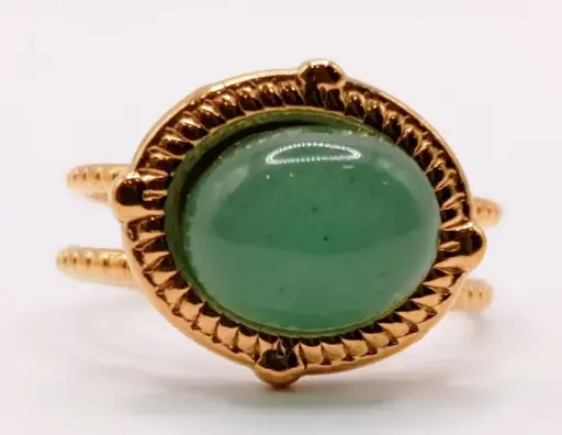 Bague Aventurine Verte