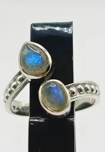 Bague Labradorite en Argent 925