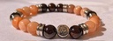 Bracelet Pierre de Soleil - Grenat