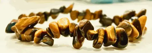 Bracelet Baroque Œil de Tigre