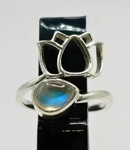Bague Labradorite en Argent 925