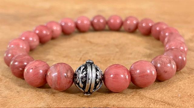 Bracelet Rhodonite Rose