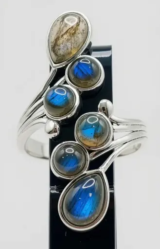 Bague Labradorite en Argent 925