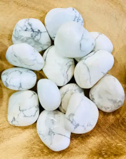 Pierres roulées Howlite