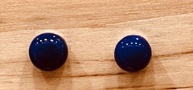 Boucle d'oreilles Puce en Lapis Lazuli