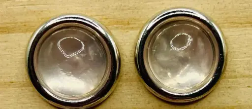 Boucles d'oreilles Quartz Rose puce