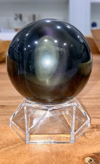 Sphère Obsidienne Œil Céleste