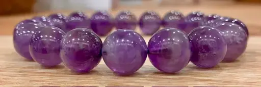 Bracelet Améthyste Brésil 10mm