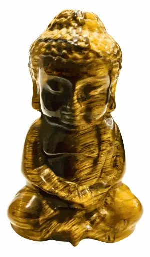 Bouddha en Œil de tigre