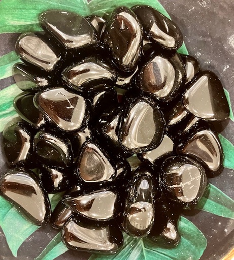 Pierres roulées Obsidienne noire