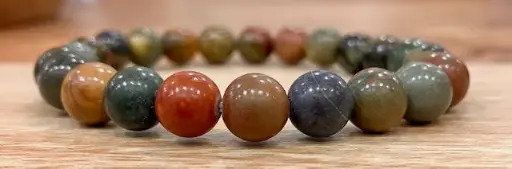Bracelet Jaspe polychrome 8mm