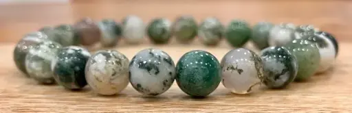 Bracelet Agate Arbre 8mm