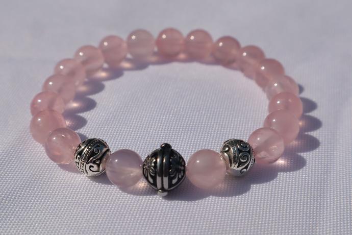 Bracelet Quartz rose